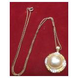 Gold Over Sterling Multistone Necklace Gold Over Sterling Multistone Necklace