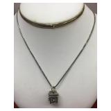 Vtg Sterling Keepsafe/Snuff Box Necklace Vtg Sterling Keepsafe/Snuff Box Necklace