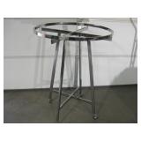 Rolling Chrome Clothes Rack Rolling Chrome Clothes Rack