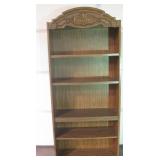 Tall Pressboard Bookshelf