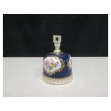 Meissen Rehefeld Porcelain Table Bell - 4" Tall