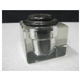Antique Sengbusch Self Closing Ink Well 3" Tall Antique Sengbusch Self Closing Ink Well 3" Tall