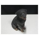 Resin Rottweiler Dog Statue - 9" Tall Resin Rottweiler Dog Statue - 9" Tall