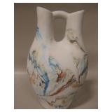 Nemadji Pottery Wedding Vase - 10.5" Tall