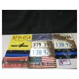 Lot Of Assorted License Plates Lot Of Assorted License Plates