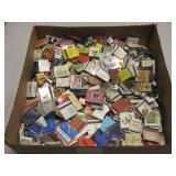 Large Box Of Vintage Advertising Match Books