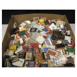 Large Box Of Vintage Advertising Match Books