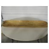 39" x 8.5" Hand Carved Wood Dough Bowl - Mexico