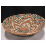 16" Diameter Coil Tribal Style Basket 16" Diameter Coil Tribal Style Basket