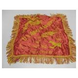 Vtg US Army Air Corps Silk Sweetheart Pillowcase Vtg US Army Air Corps Silk Sweetheart Pillowcase