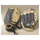 Wilson & Louisville Slugger Baseball Gloves