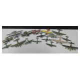 Lot Of Vtg Plastic Toy Military Aircraft Lot Of Vtg Plastic Toy Military Aircraft