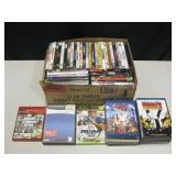 Lot Of DVD Films & Game System Games Lot Of DVD Films & Game System Games