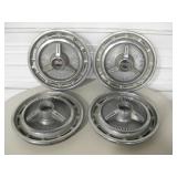 Set Of 4 Vtg Chevy "SS" Hub Caps 14" Set Of 4 Vtg Chevy "SS" Hub Caps 14"