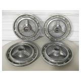 Set Of 4 Vtg Chevy "SS" Hub Caps 14"