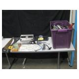 Large Tub Of Tools, Hardware & More Large Tub Of Tools, Hardware & More