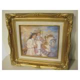 Framed Sandra Kuck Memories Ceramic Tile Framed Sandra Kuck Memories Ceramic Tile