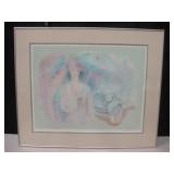Framed Pencil Signed & Numbered Print 36" x 30" Framed Pencil Signed & Numbered Print 36" x 30"