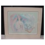 Framed Pencil Signed & Numbered Print 36" x 30"