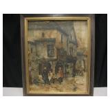28" x 33" Vtg Frame w/ Loose Print 28" x 33" Vtg Frame w/ Loose Print