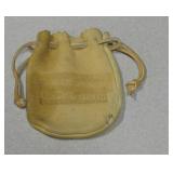 1st National Bank Of Belen Small Leather Bag