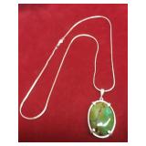 Sterling & Turquoise Southwestern Necklace Sterling & Turquoise Southwestern Necklace
