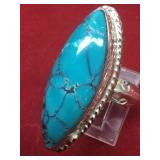 Sterling & Turquoise Southwestern Ring Sterling & Turquoise Southwestern Ring