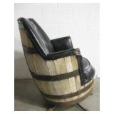 Vintage Barrel Chair Needs Recovering Vintage Barrel Chair Needs Recovering