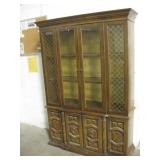 70s Style 42"x78"x16" 1 Piece China Hutch