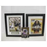 Pittsburgh Steelers - Framed Photo, Mag & Plaque Pittsburgh Steelers - Framed Photo, Mag & Plaque