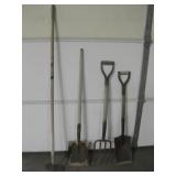 Lot Of 4 Vintage Yard / Garden Tools Lot Of 4 Vintage Yard / Garden Tools