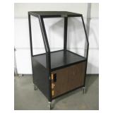 Luxor Brand Rolling Audio Media Cart