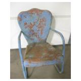 Vintage Metal Patio Chair Vintage Metal Patio Chair