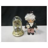 Small Music Box Anniversary Clock & Coin Bank Small Music Box Anniversary Clock & Coin Bank