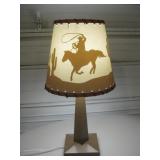 22" Tall Southwest Theme Table Lamp - Works 22" Tall Southwest Theme Table Lamp - Works