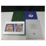 New Zealand Stamp Collecting Books w/ Stamps