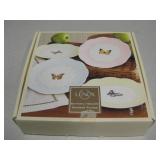 Lenox NIB Butterfly Meadow Dessert Plates Lenox NIB Butterfly Meadow Dessert Plates