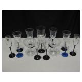 Stemware & Footed Bowls - Some Colored Bases Stemware & Footed Bowls - Some Colored Bases