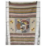 45" x 76" Central American Woven Blanket 45" x 76" Central American Woven Blanket