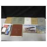 Vtg War Department Books & Japanese Ephemera