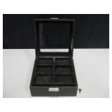 8" x 8" x 4" Watch Case w/ Key