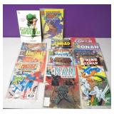 Vtg Comic Book Lot Thing Conan Etc