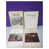 Vtg Abrams Art Books Van Gogh Goya Etc Prints