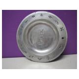 Vtg Sandia Sand Cast Kachina Dancer Plate