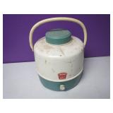 Vtg Thermos Metal Picnic Water Jug