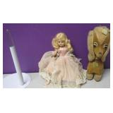 Vtg Dakin Poodle & Madame Alexander Doll
