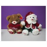 2 Stuffed Plush Animals