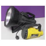 Air stream Blower Works & Large Flashlight