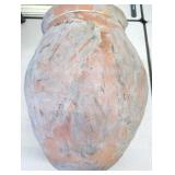 Large 20" Tall Fired Pottery Pot
