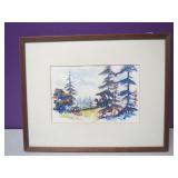 Cathy Sabo Watercolor 16.5" X 13"